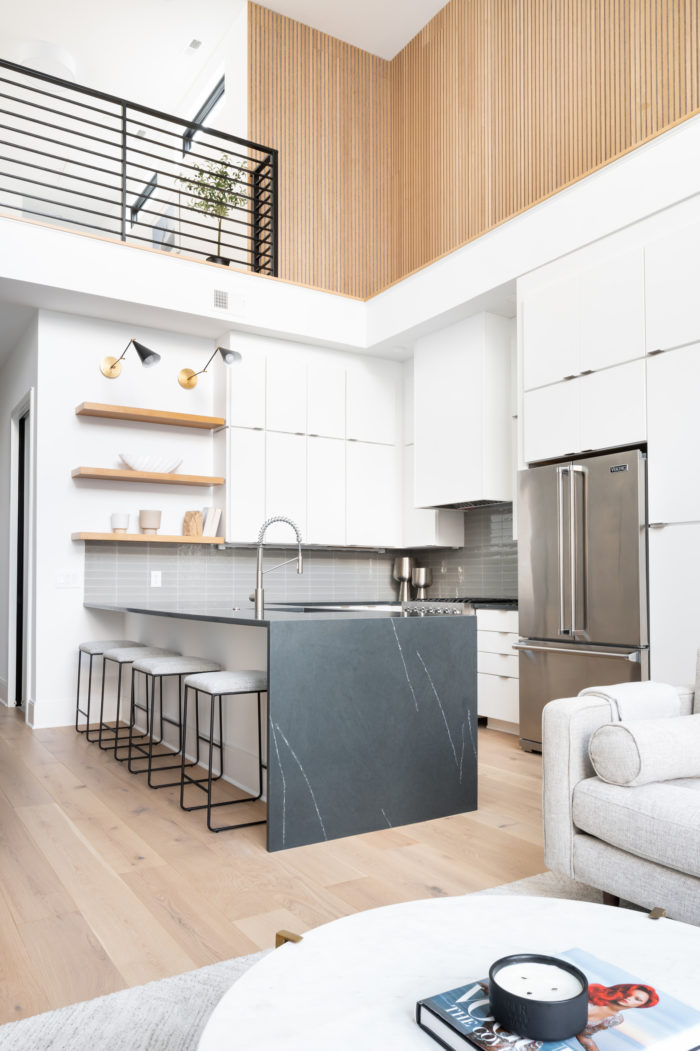 Kitchen of the Dupont project
